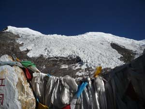 glacier tibet.
